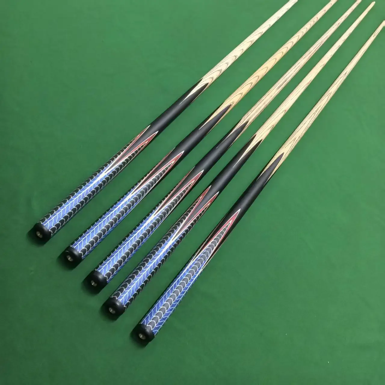Billiard Club God of War Dragon Scale Small Head Integrated Pole Chinese Snooker Member Public Pole for Medium Eight Arenas