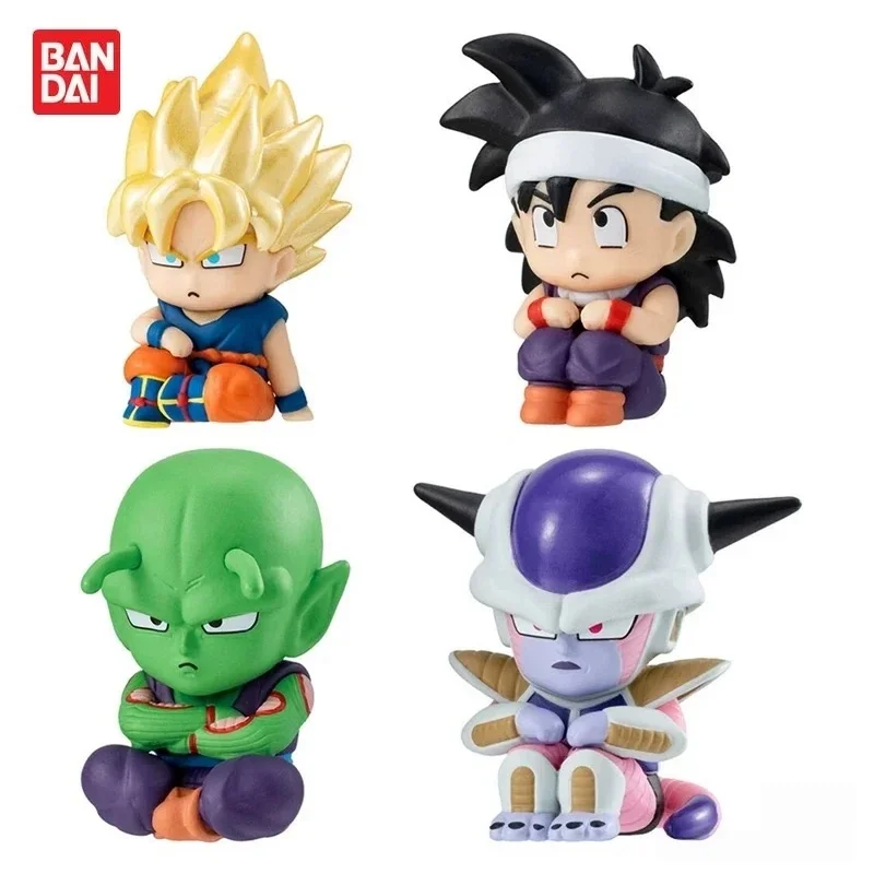 

Подлинная Bandai Gashapon Dragon Ball Z Series 2, Goku Piccolo Gohan Frieza, мини-фигурка, модель, Коллекционная капсульная игрушка, подарки