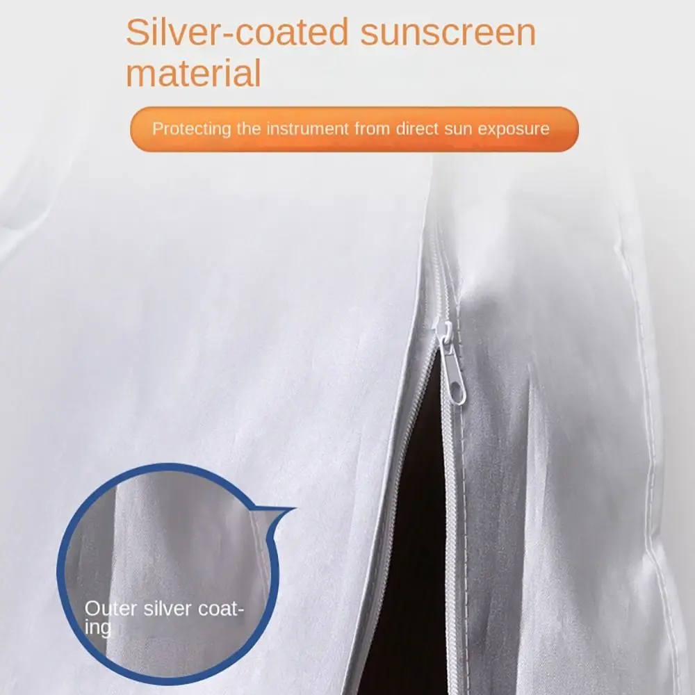 Cubierta impermeable anti polvo con bolsa transparente guitarra acústica - imagen 4