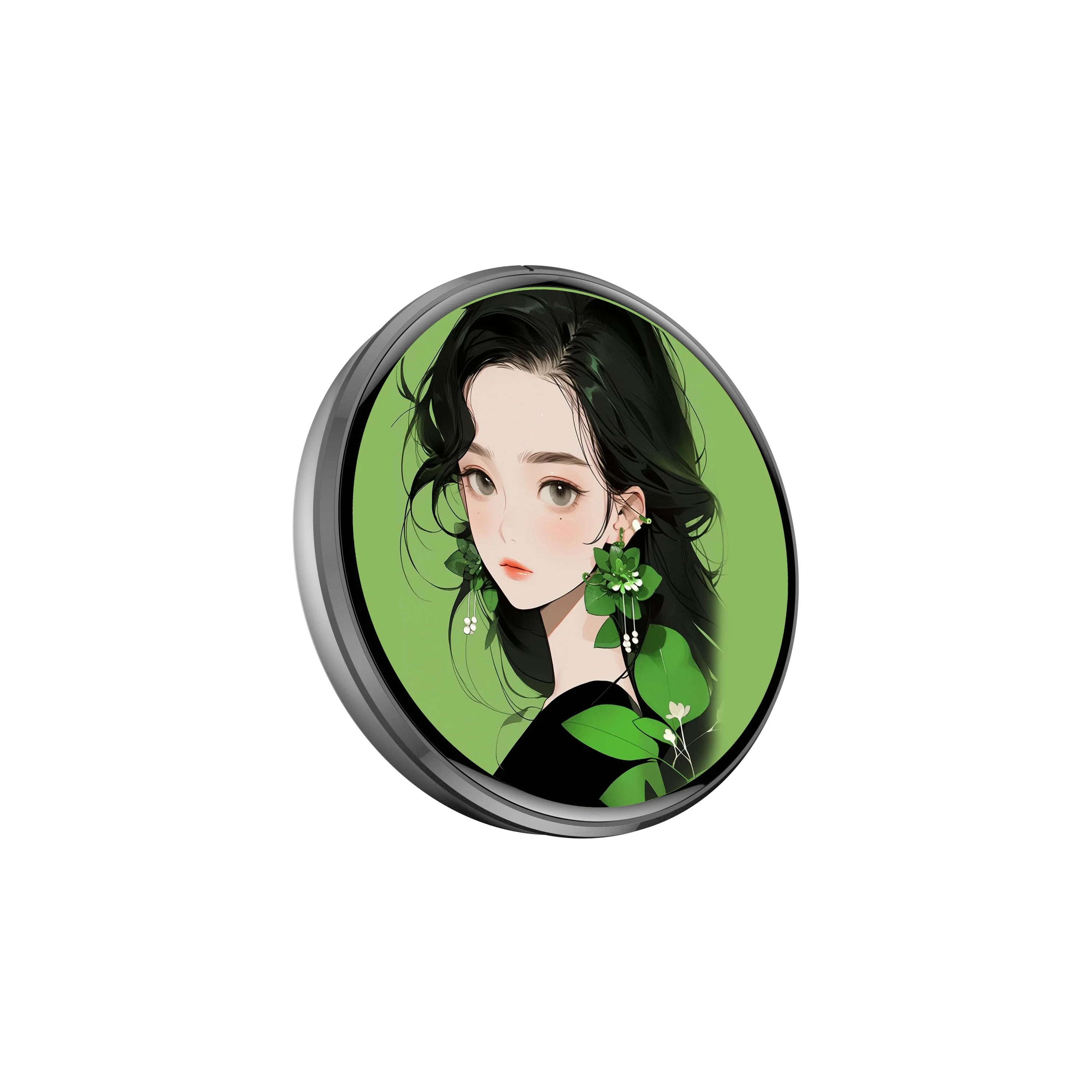 Electronic Bar Qui Bluetooth-compatible SmartTouchscreen Anime Star Badge DIY Dynamic PeripheralTrendy Toy Gift,