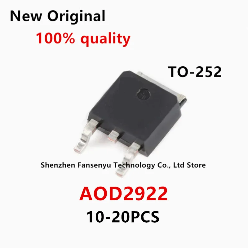 (10-20piece)100% New D2922 AOD2922 TO-252 Chipset