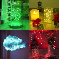 1M 2M 3M 5M 10M 20M 30M Copper Wire LED String lights Holiday lighting Fairy Garland For Christmas Tree Wedding Party Decoration 6