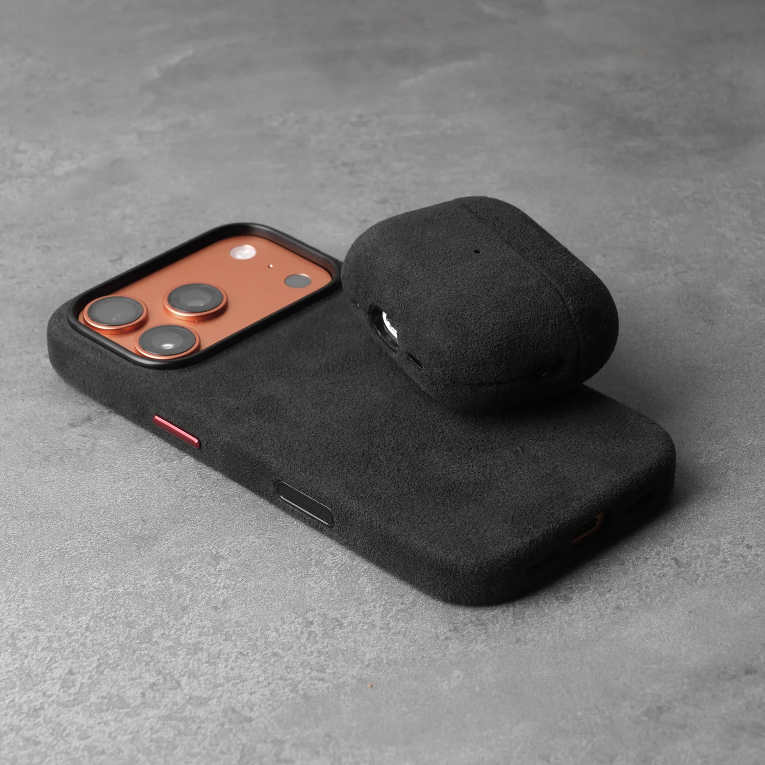 ALCANTARA Case for AirPods Pro 3 Luxury Suede Leather Cases Wireless Bluetooth Headset Turn fur Cover view 5