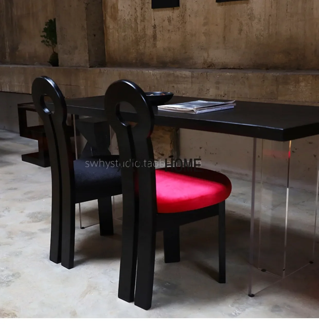 French Style Dining Chair Cosmetic Chair Retro Chair Home Dining Table