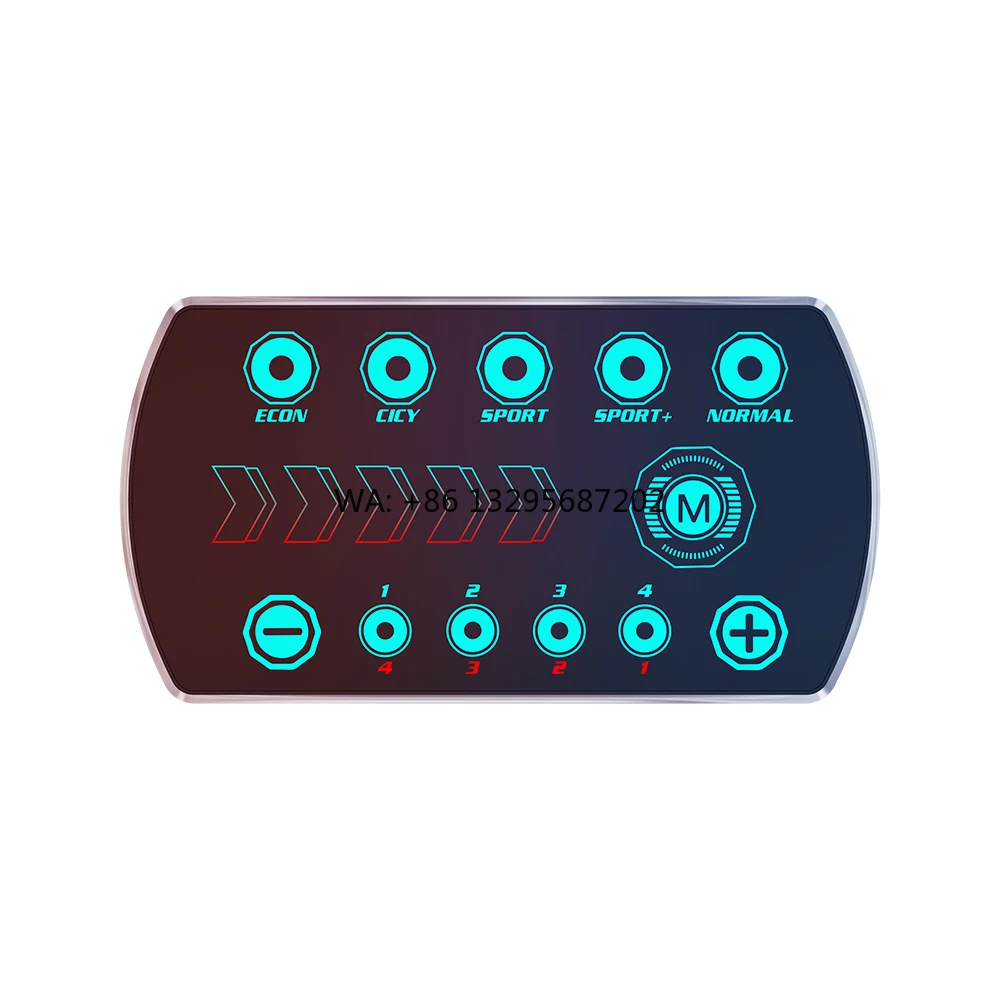 

High Quality Auto Throttle Response Controller LED Display 10 Modes 9 Drive Smart Pedal Accelerator Fit for Dodge