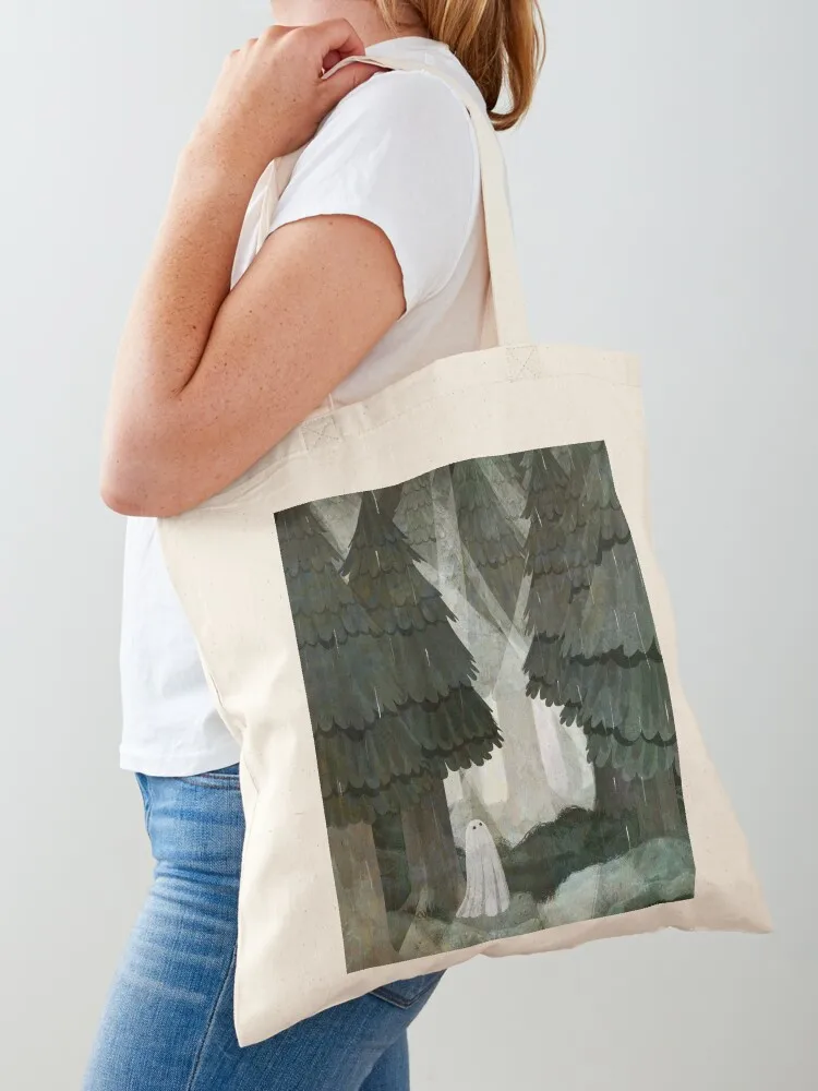 Pine Forest Clearing Tote Bag Women's tote bag custom bags Women's beach bags Canvas shoulder bag