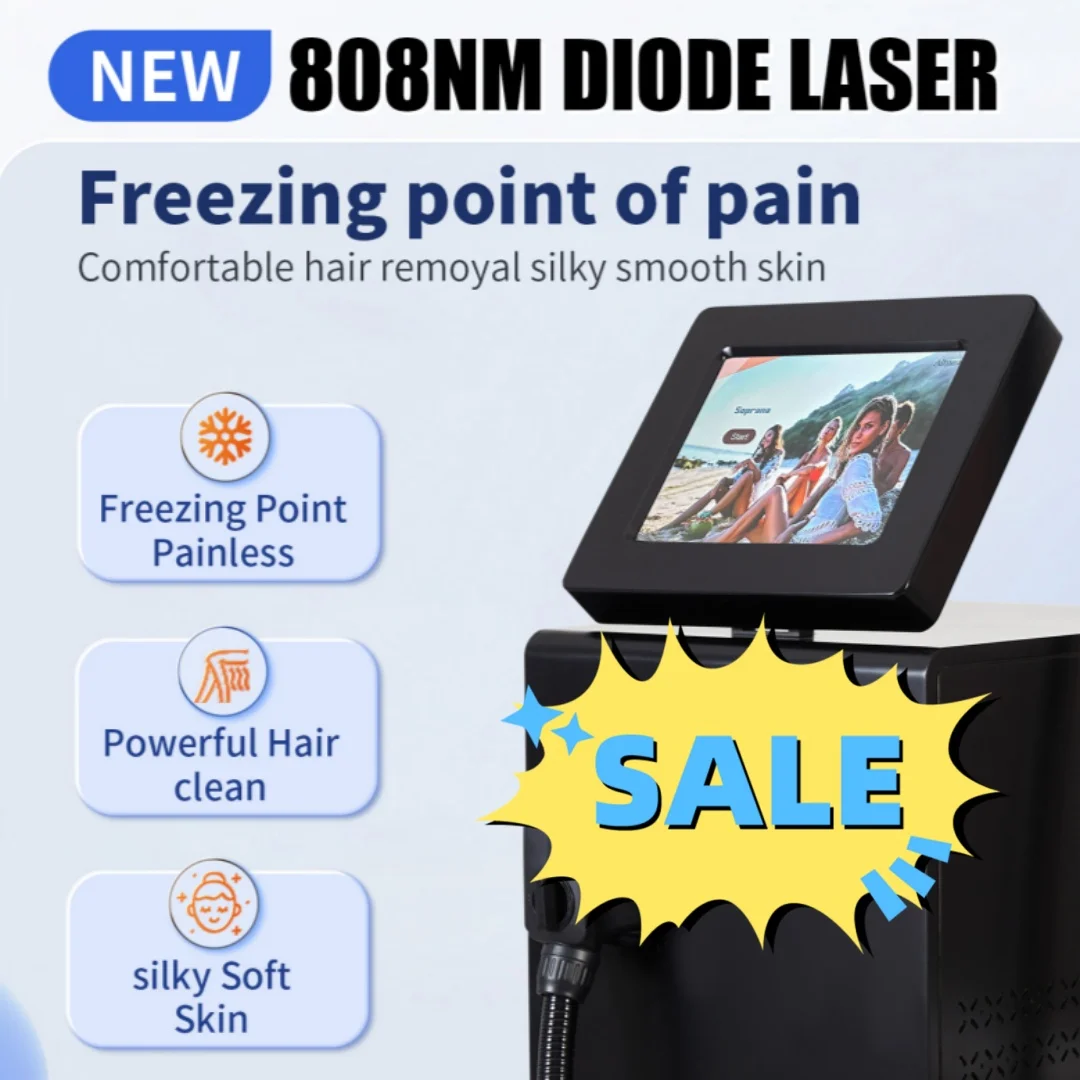 

Myoslim High-end Professional 755 808 1064nm Triple Wavelength Diode Laser Hair Removal Machine High Power Beauty Equipment -0A