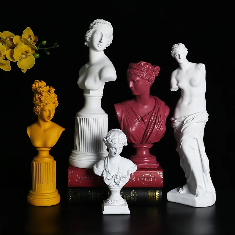 

Large Resin Statue for Decoration, Sculpture of Venus, Plaster-Like Sculpture, Decorative Resin Crafts for Living Room