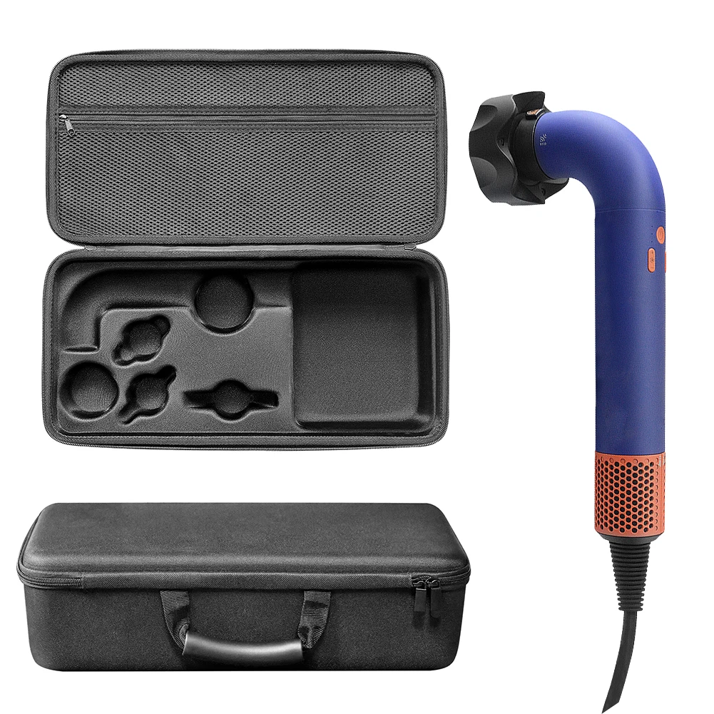 

Коробка-органайзер для хранения фена, противоударная сумка для фена, портативная сумка для хранения аксессуаров Supersonic HD17/18