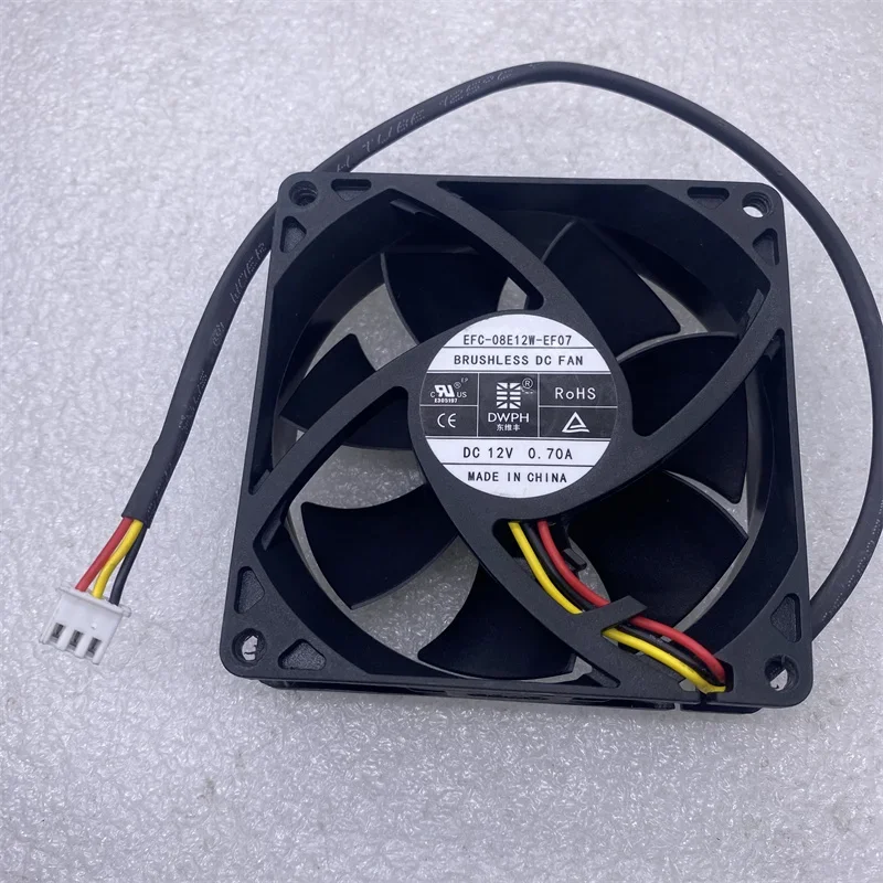 Server Inverter, Power Supppy Fan, 80mm x 25mm, EFC-08E12W-EF07