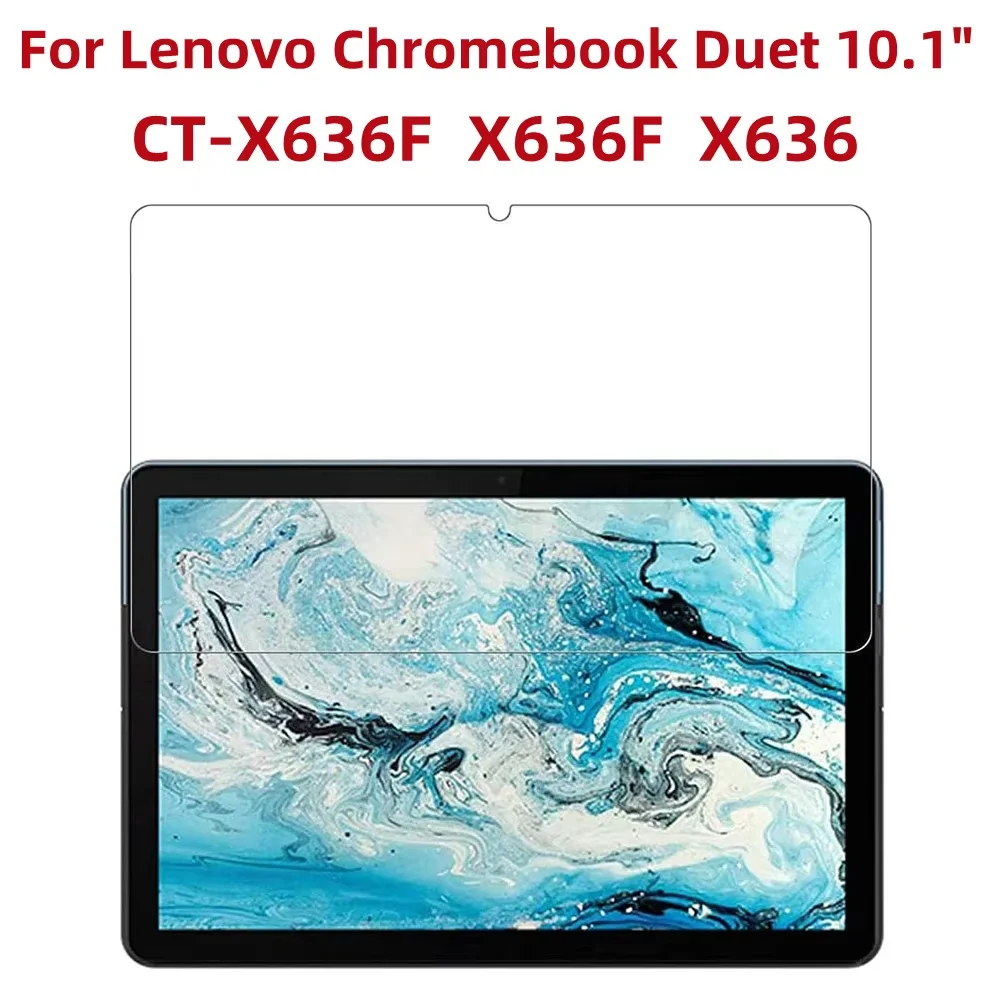 

Защитная пленка из закаленного стекла для планшета Lenovo Chromebook Duet 10,1 дюйма CT-X636F X636F X636, 1 шт., защитная пленка без пузырьков воздуха