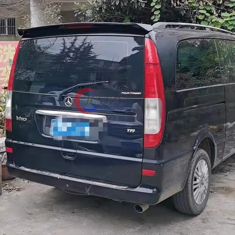 2003-2014 Für Mercedes Benz VITO VIANO W639 Dachspoiler ABS-Kunststoff Unlackierter Heckspoiler Kofferraumflügel