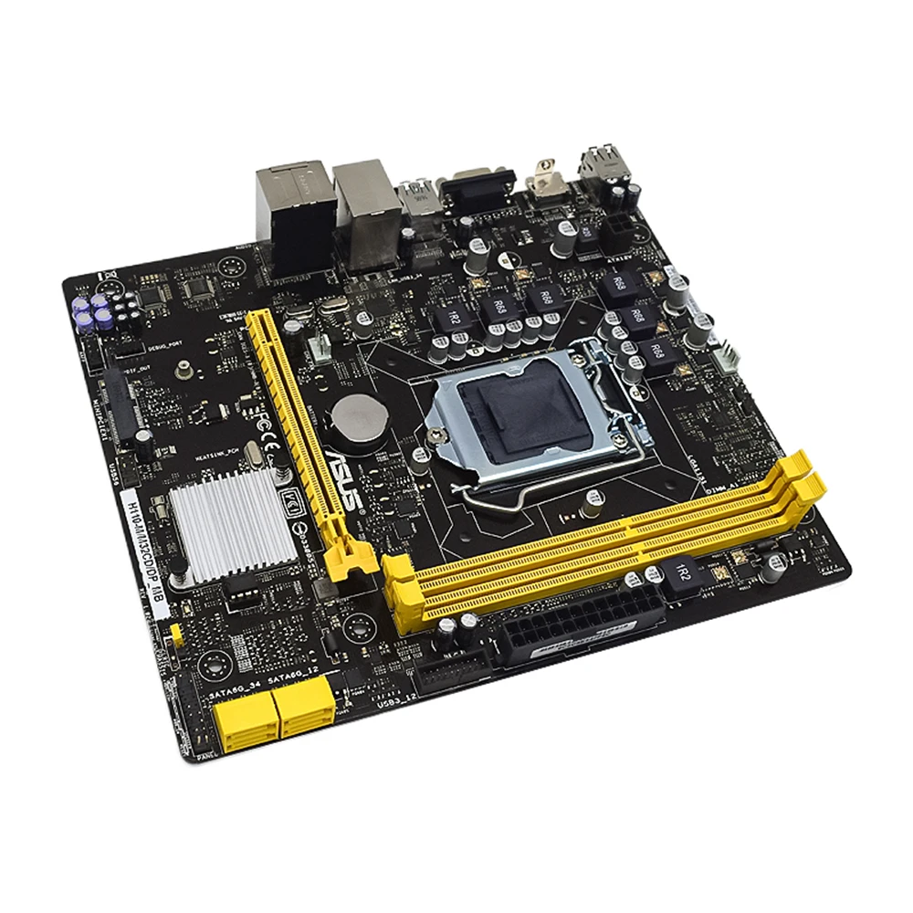 Imagem -04 - Placa-mãe M32cd Soquete Lga1151 Ddr3 64gb Hdmi Microatx 6ª Geração Cpu Inter H110 Motherboard Asus-h110-m