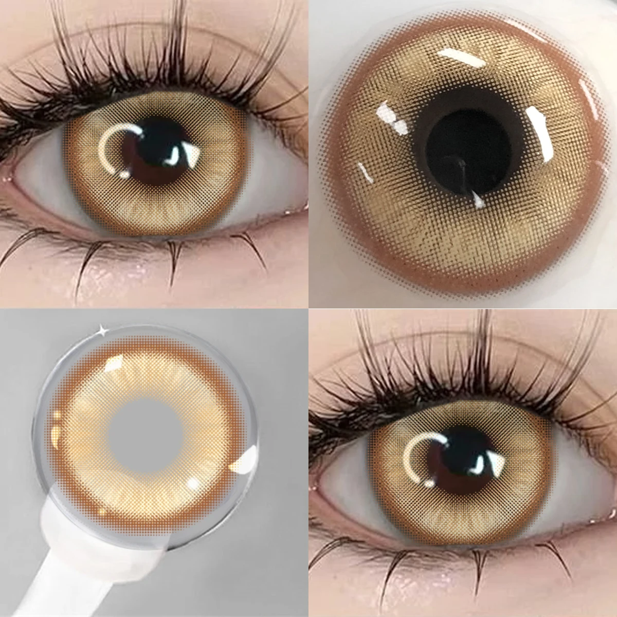 VISUASHOW Magic Pop Pink Anime Cosplay Farbige Kontaktlinsen 6 Monate Einweg Großaugen-Softlinsen Natürliche Kosmetik für Cosplayer – Detail 16