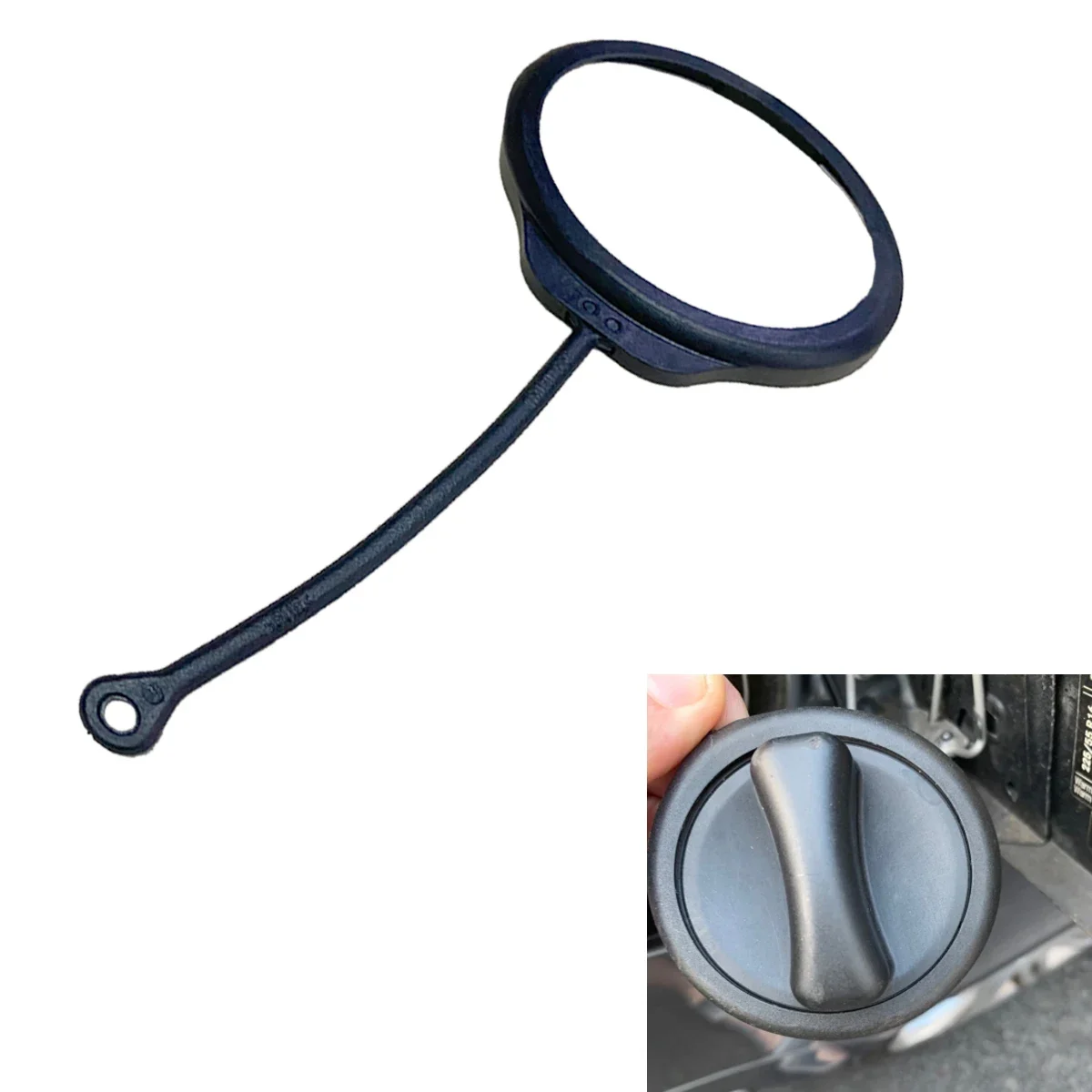 Nueva tapa de tanque de combustible, cuerda de Cable de línea para Benz CLK CLS SLK C E G S Cl GL SL W203 W204 W205 W212 W220 W211 W221, accesorios para coche
