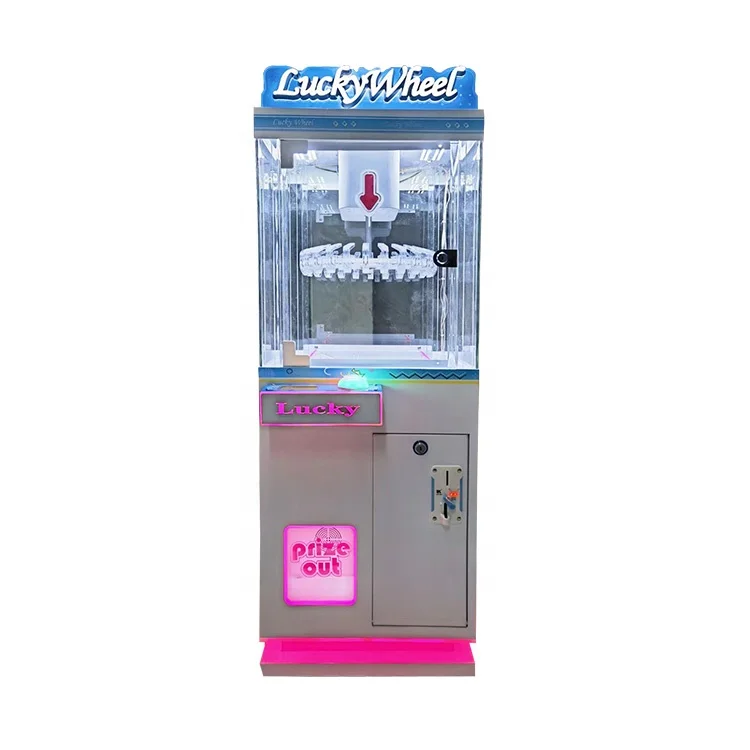 factory directly sale lucky wheel clip prize machine for clamp vending machine and snack vending machine