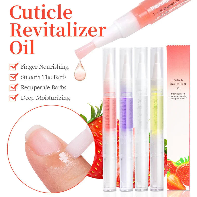 Nagelvoeding Olie Pen Nagelbehandeling Cuticle Revitalizer Olieoplossing Manicure Verzorgingshulpmiddelen Vingerrandpen Voedende vloeistof