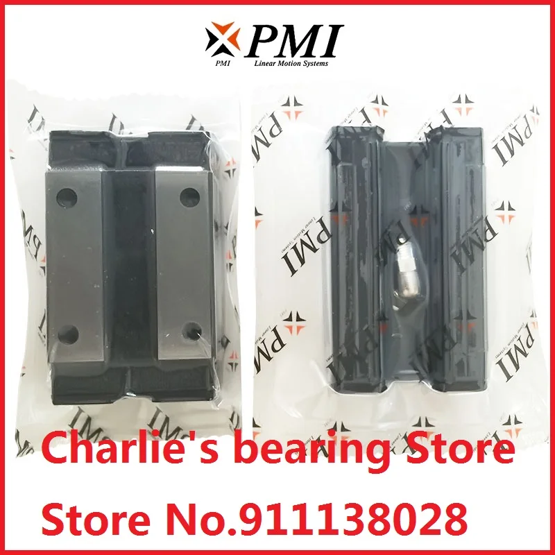 1pc 100% brand new original genuine PMI linear guideway block MSB25S-N