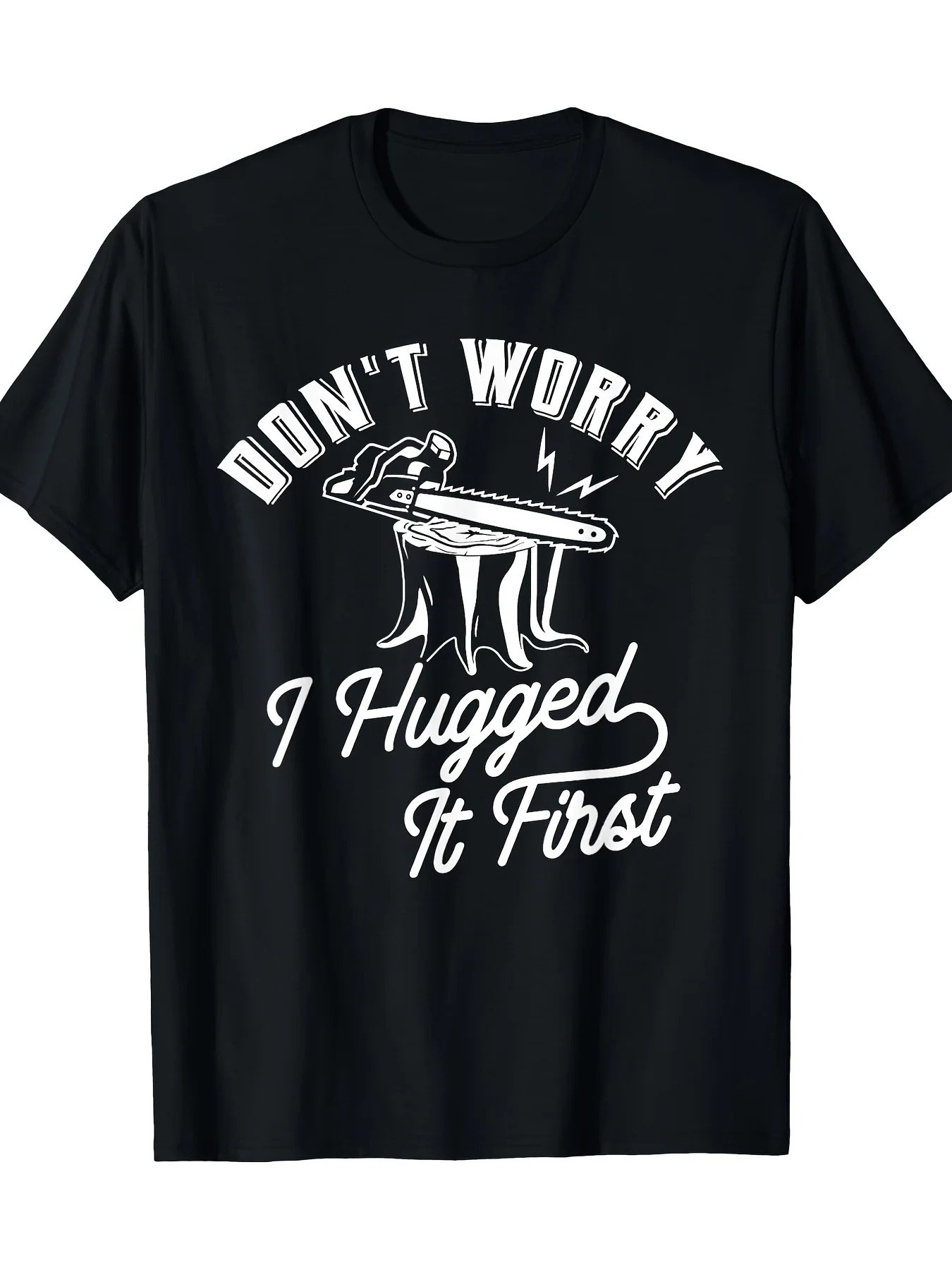 Men's cotton loose round-neck basic print T-shirt, soft and breathable, suitable for summer leisure wear