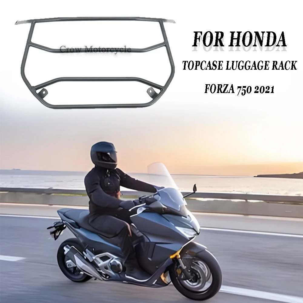 Motorcycle Rear Top Shell Luggage Guide Rail Travel Bag Bracket Luggage Top Shell Accessory For Honda Forza 750 2021 2022