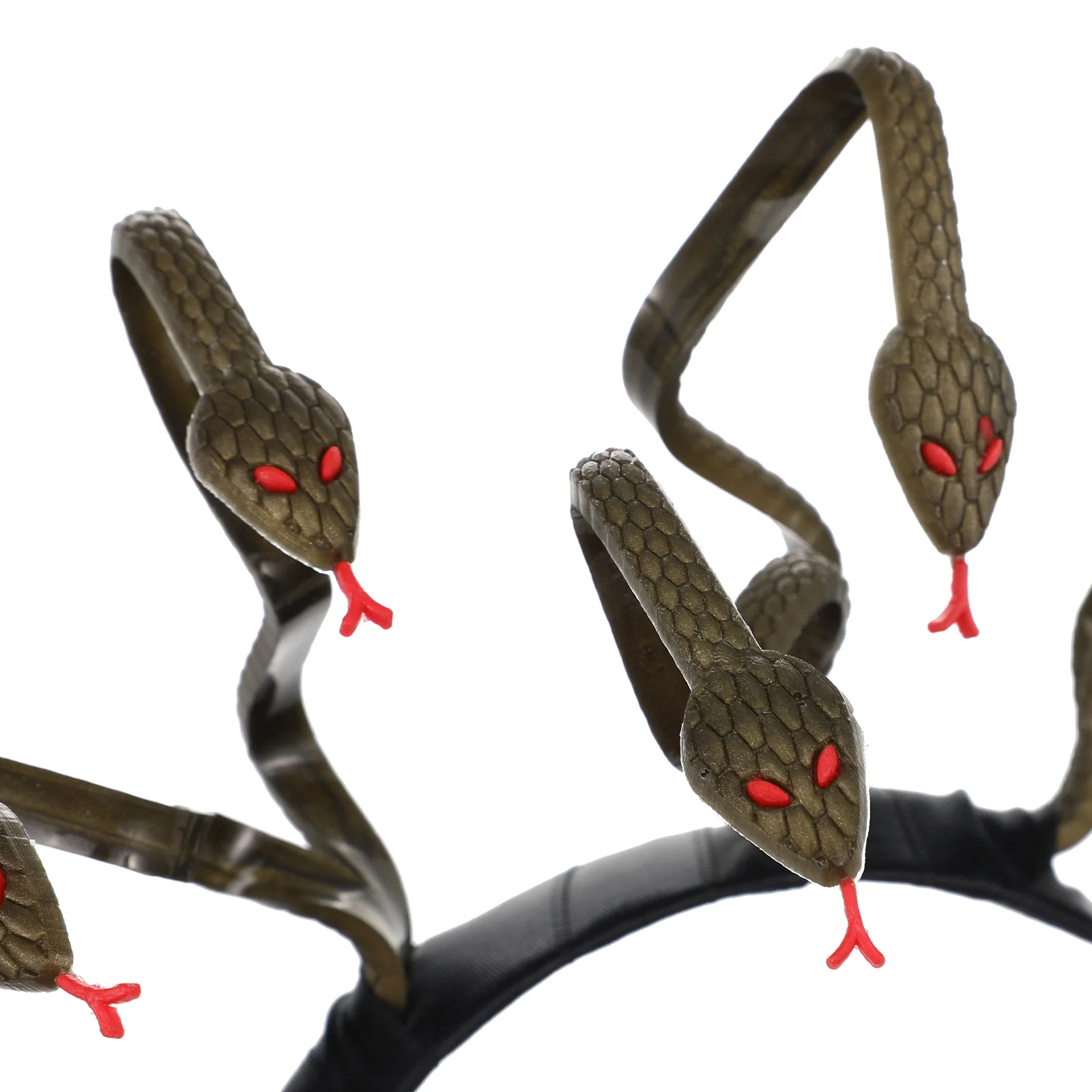 

Medusa Snake Headband Durable Plastic Material Halloween Costume Universal Size Party Mardi Gras Masquerade