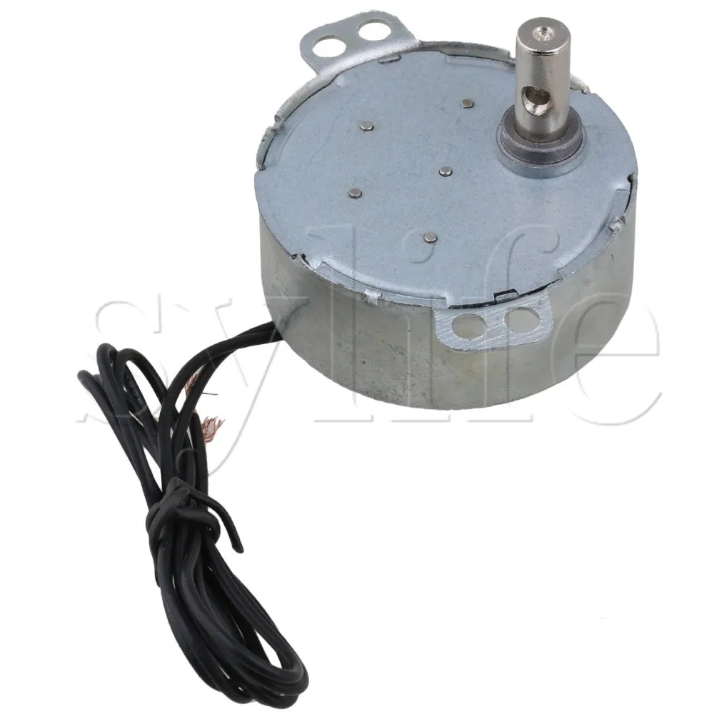 TYC-50 Synchronous Motor AC 220V 2.5-3 r/min 50/60Hz CW/CCW 4W 10mm Length Shaft