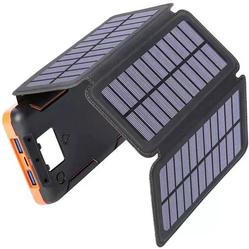 omni-in solar 10000 mAh power bank with built-in power bank, mobile power bank, emergency power bank