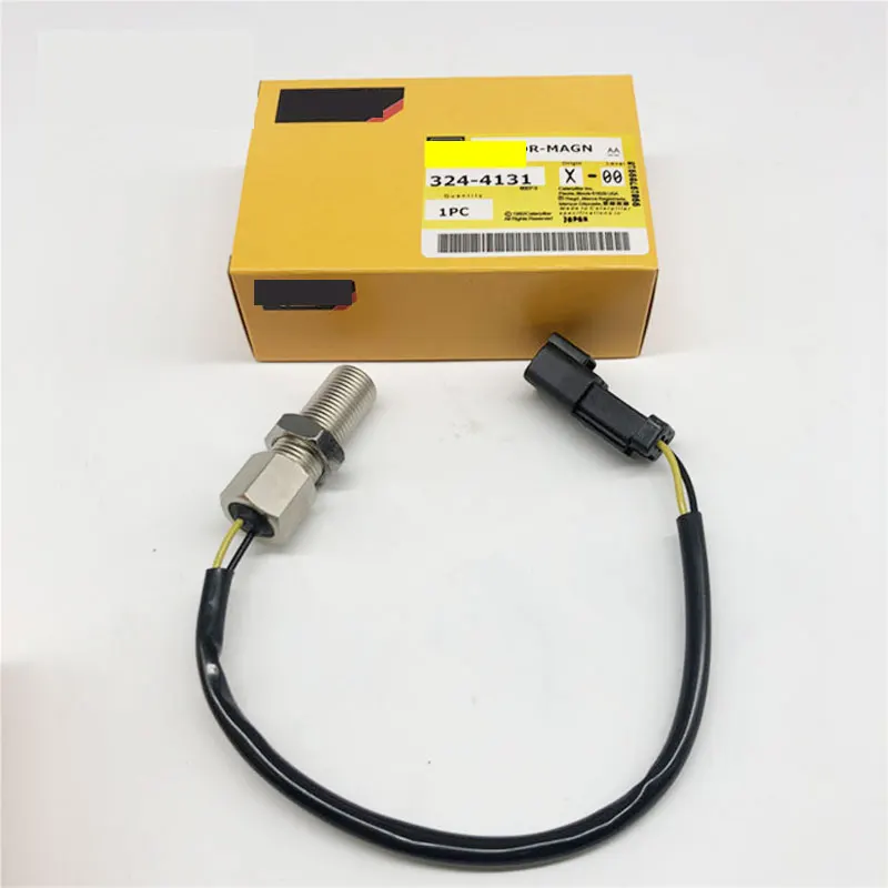 Speed Sensor fit for Caterpillar 320B 320C 320D Magnetic Sensor 324-4131 3244131 for CAT311 312 315 319 320 323 aftermarket part