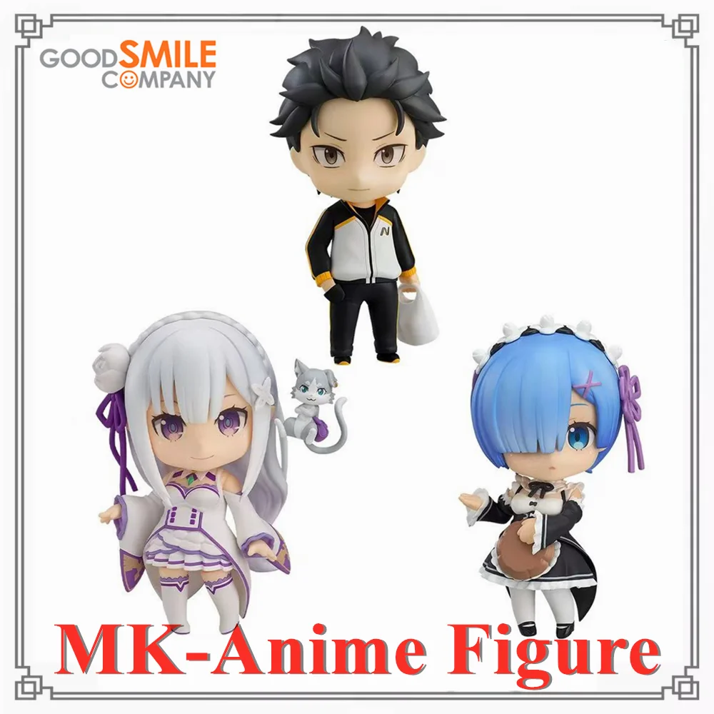 

Original Anime 751 663 Re:ZERO -Starting Life in Another World Emilia Rem Subaru 1251 Figure Action Figurine PVC Toys Model