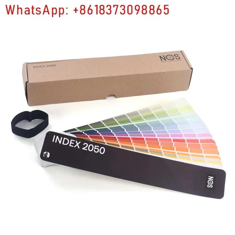 NCS color card international standard industrial building color design tool INDEX 2050 color number A-6