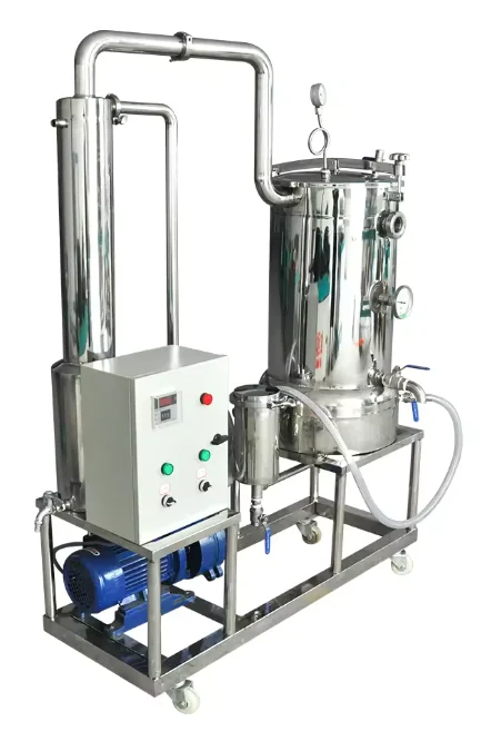 d Verdikkingsmachine Verwerkingsinstallatie HoningverwerkingsmachineOutput 80-100 Kg/u Honingfilter en