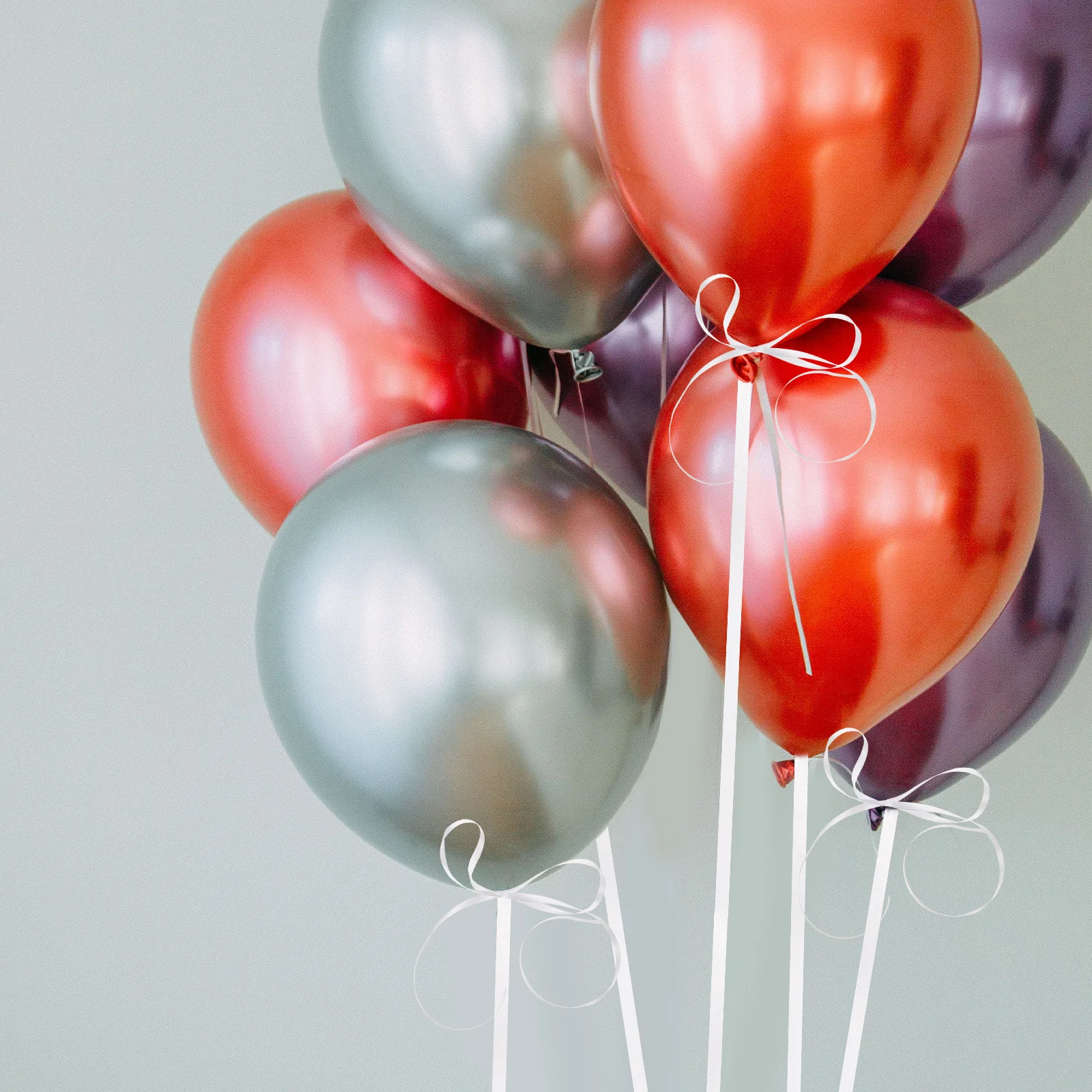 

6Pcs Multi-Use Ribbon 5M Length Per Piece Decorative String for Balloons Wedding Decoration Festival Craft DIY Bow Making