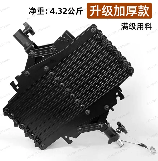 Constant Force Hinge 2.1m Studio Boom Arm, Retractable Suspension for Film Light Ceiling Track Accessory
