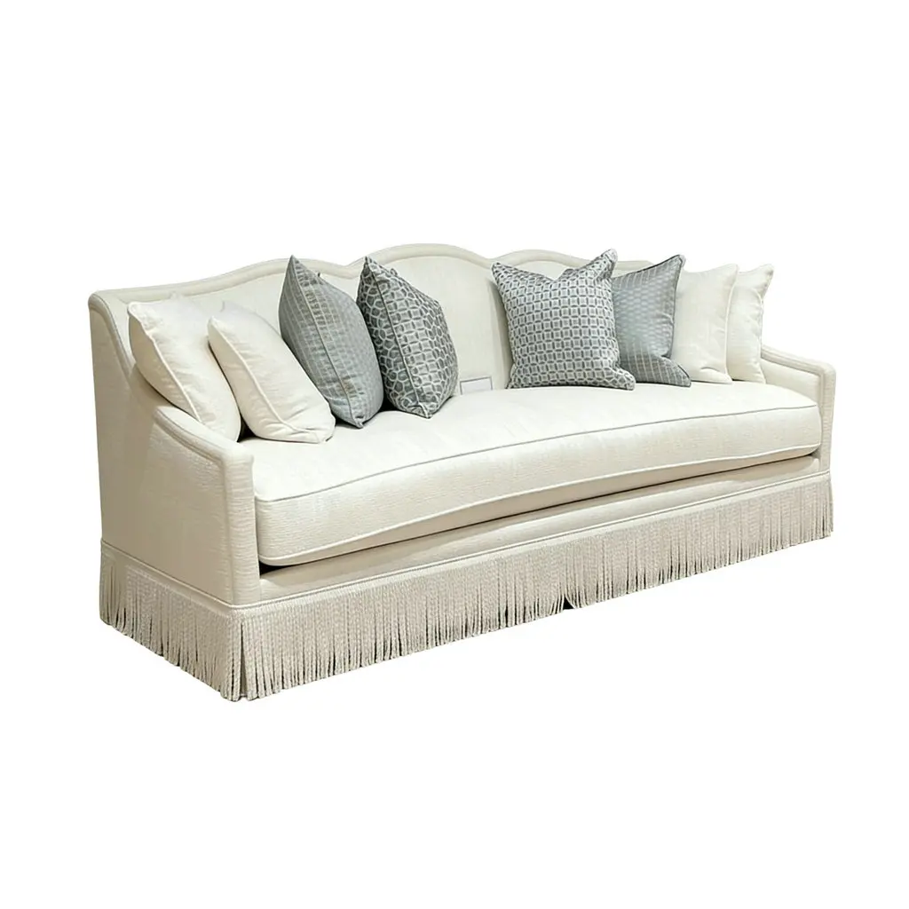 #Arabic Majlis Floor Bullion Fringe 2 3 Seater Sofa Set Middle East Style Trendy Couples Wedding Tassels Couch Sofa for Rental