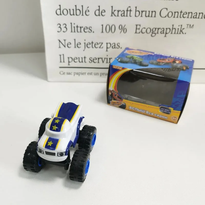 Klassisches Flammen-Automodell, Trägheits-Druckgussauto, Renngrafiken, Flammen-Kinderspielzeug, Monster-Trucks, Spielzeugautos für Kinder. – Detail 5