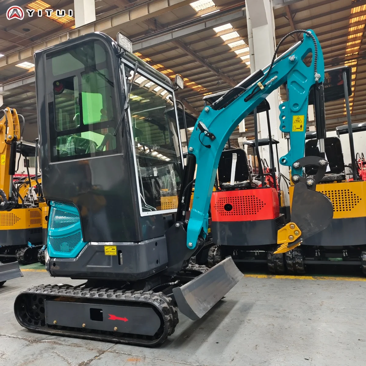 Fast Delivery 2 Ton Customized Multi Functional Mini Excavator Ce Epa Euro 5 Mini Excavator 1.8 Ton With Cab Diesel Engine