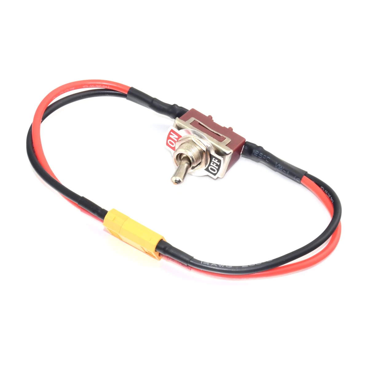 Interruttore ad alto carico di grande corrente XT60 90 T-Plug Power ON-OFF Toggle 14AWG eBike RC