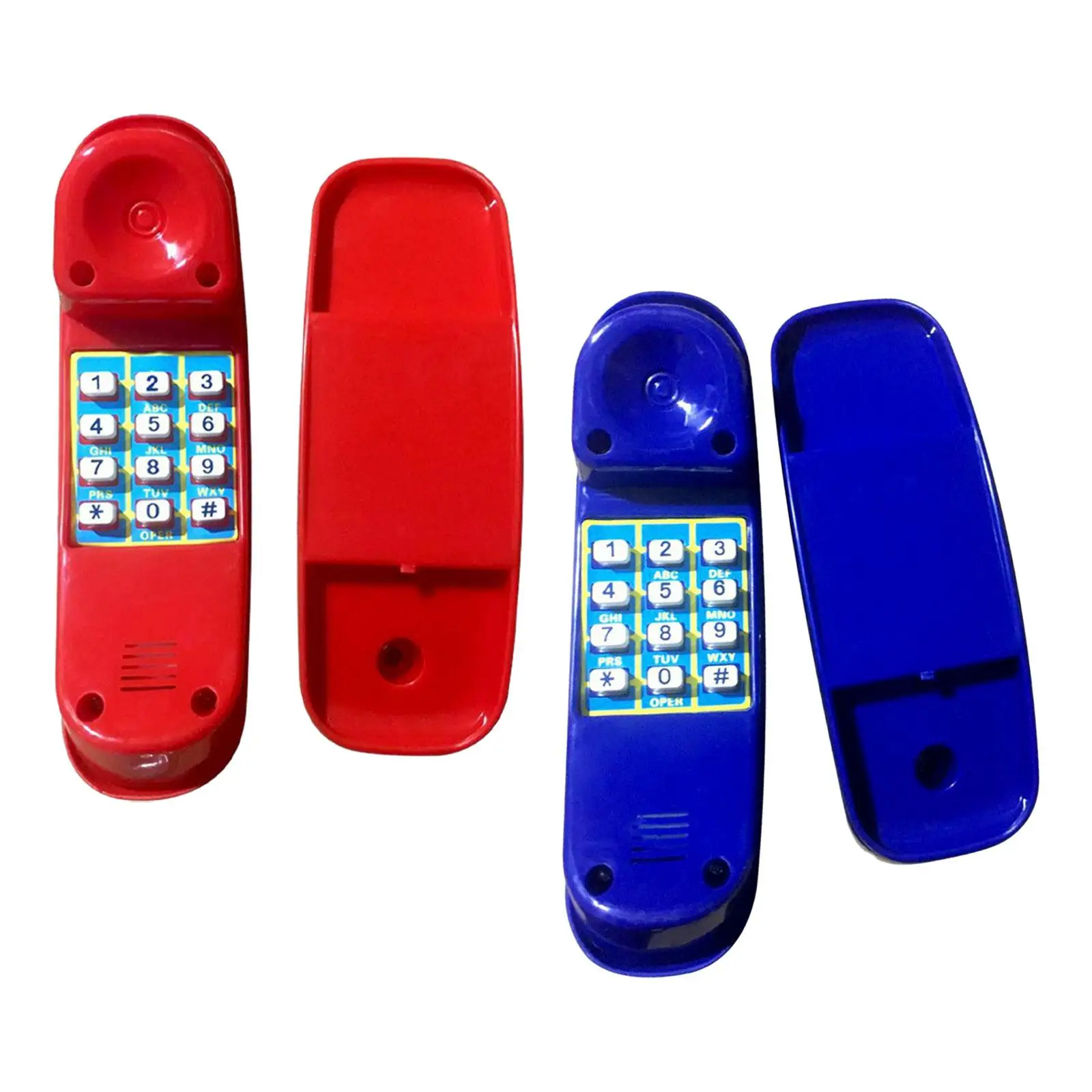 مجموعة أرجوحة ملعب للهاتف مجموعة أرجوحة خارجية ملحقات بيت الشجرة هاتف مفتاح رقمي للتظاهر كهدية تعليمية #3