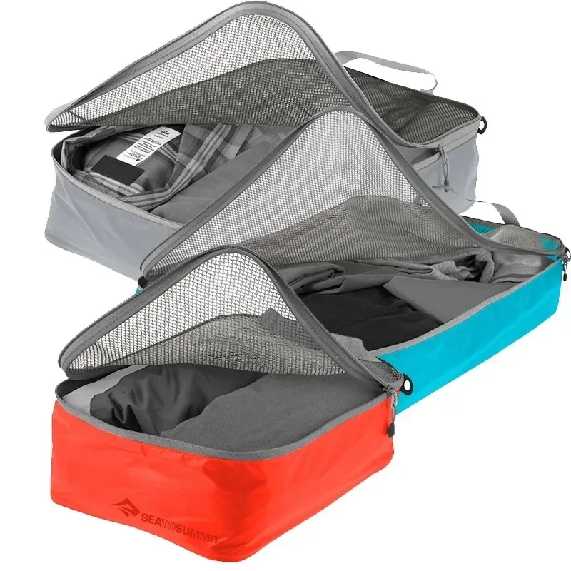 Sea to summit clothing sorting and storage bag, waterproof and durable, outdoor travel and business equipment mesh bag