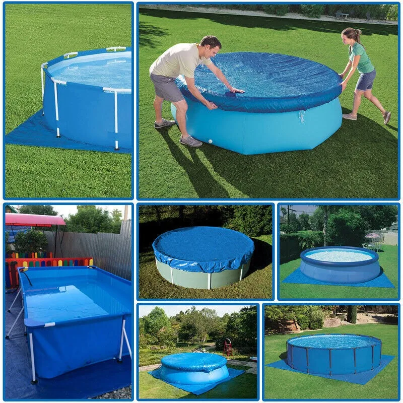 Cheap Price Easy to Clean Swimming Pool Cover Waterproof Swimming Pool Cover  Quick Installation Bches Vnementiel