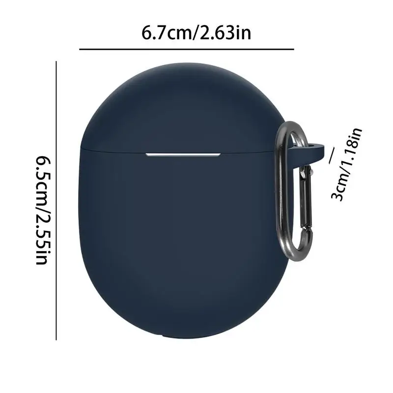 ForGoogle Pixel Buds Pro Soft Silicone Cover Wireless Bluetoothcompatible Earphone Washable Protective Sleeve Accessories