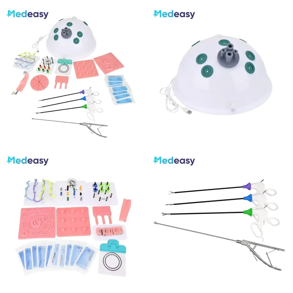Medeasy Simulator Training Box HD 4 Instruments Training Kit for Medical Surgeon Student