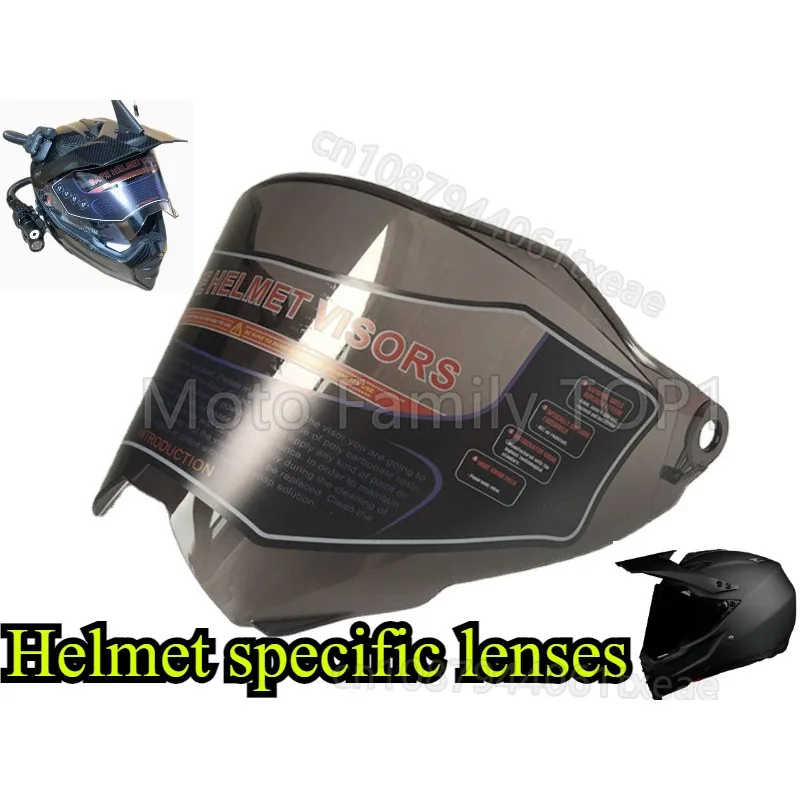 Electric car helmet, goggles, transparent silver-plated lenses casque moto 8686c helmet lenes Tube helmet lens