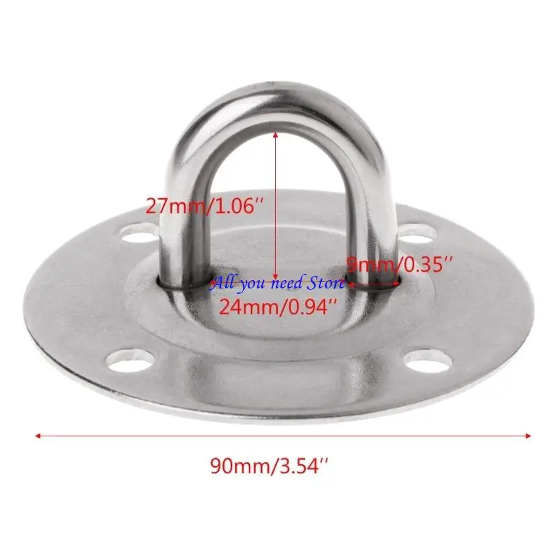 K9FB Hammock Wall Hooks for Seiling Mount for indoor Chair Yoga Studio Boxing Gym
