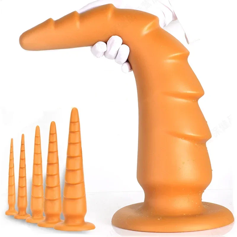 Long Anal Plug Anus Expansion Stimulator Adult Large Anal Sex Toys Huge Butt Plugs Prostate Massager Men Female Big Anal Beads