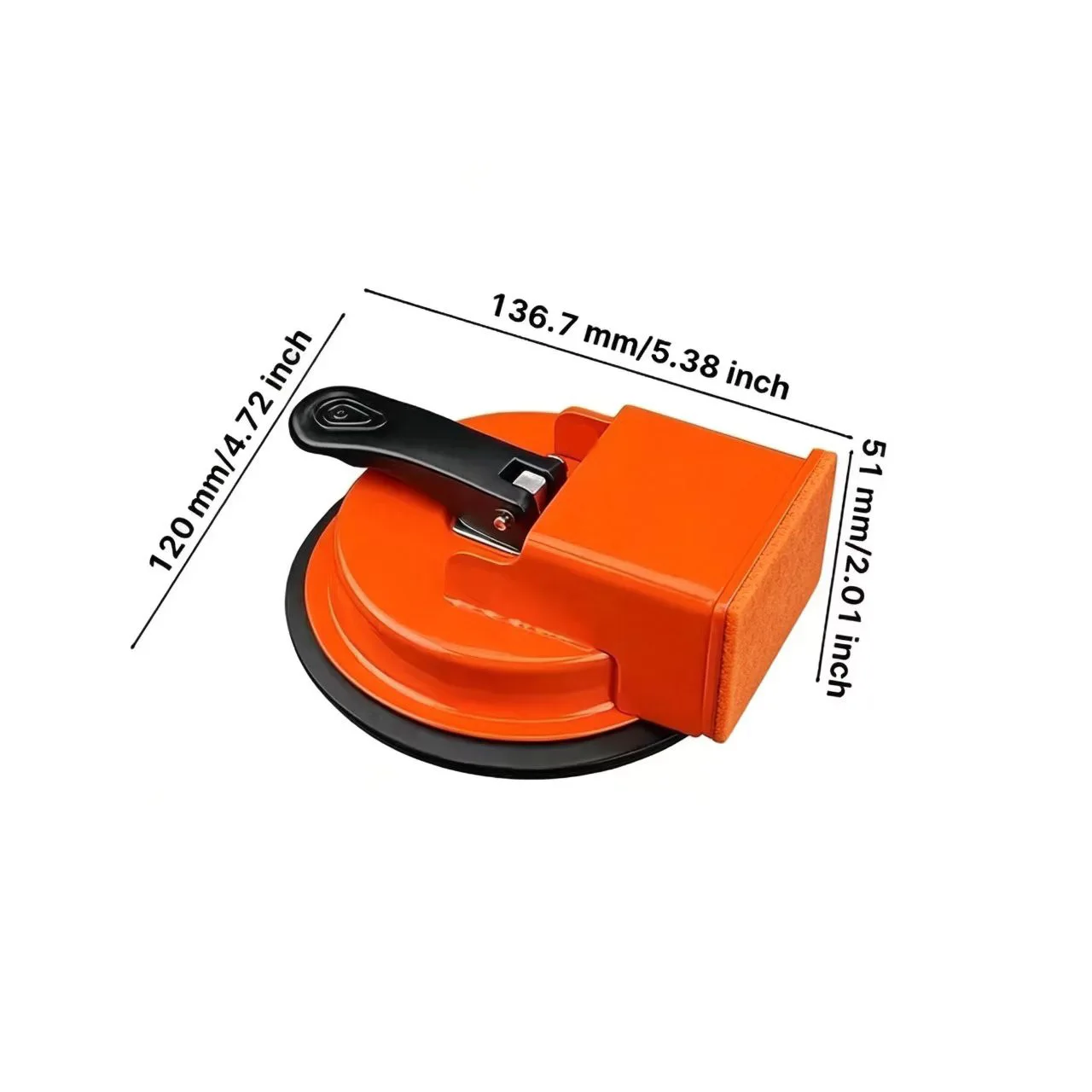 1/2 Piece Set Floor Repair Tool for Wood and Tile Gaps, Strong Suction Cup Tool for Transporting and Installing Wood Flooring, Tile Repair Suction Cup