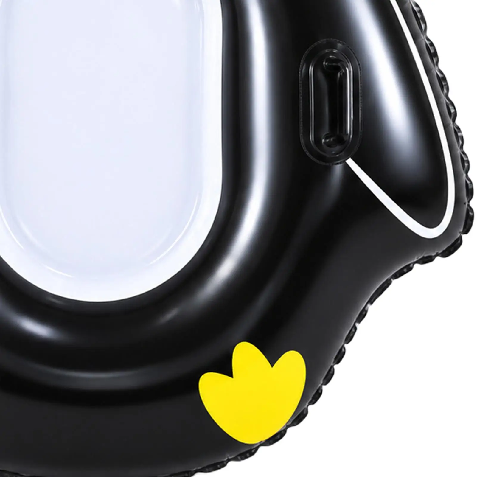 Snow Tubes For Kids 140x115cm Inflatable Animal Shaped Outdoor Toy Sledding Tube With Handles For Kids Adults Family Outdoor