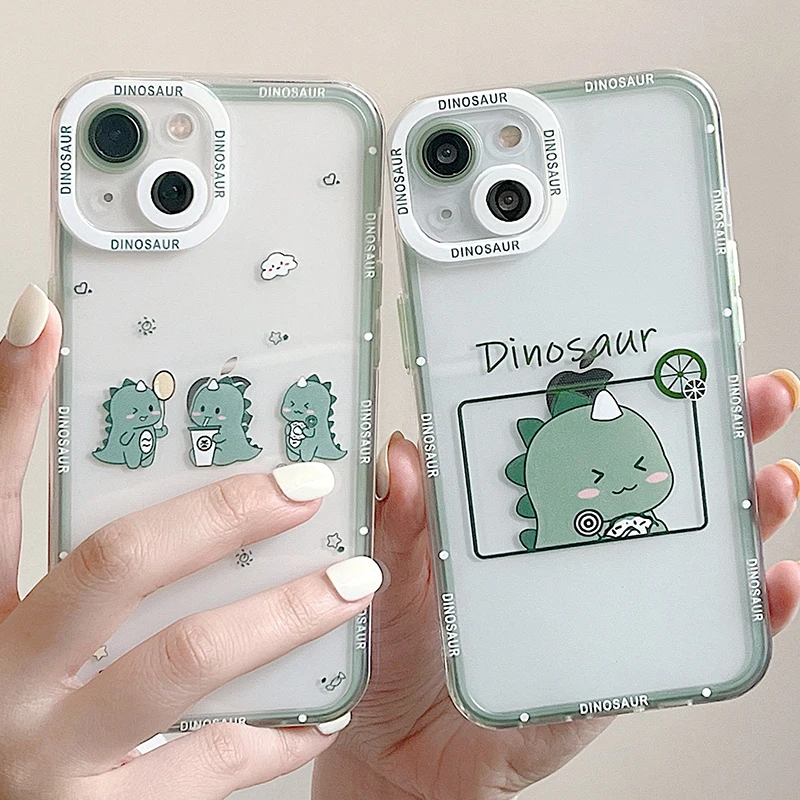 Mi 12 Lite casing ponsel Xiaomi Redmi Note 10 Pro, casing penutup dinosaurus Panda untuk Xiaomi Redmi Note 11 9 8 Pro 10C 9C 9A Mi 11 Lite Poco X5 X3 Pro