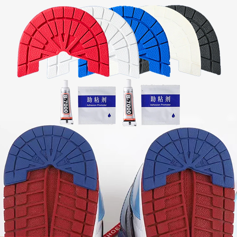 Wear-resistant Outsole Shoes Protector for Sneakers Men Women Shoe Repair Anti-Slip Self-Adhesive Rubber Sole Sports Shoes Patch