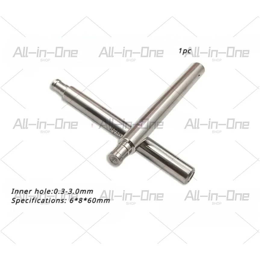 1pcs Prolong Length 60mm  Ceramic Pipe Guide Ø8xØ6x60Lmm Electrode Guide for EDM Drilling Machine Accessories